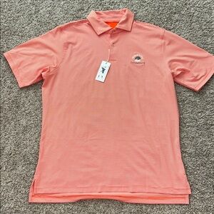 NWT Fairway & Greene Men's Striped Polo Shirt